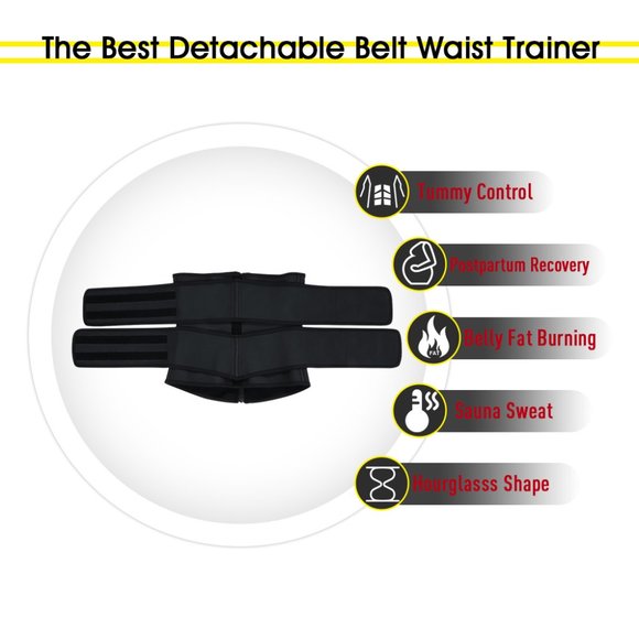 Double (Removal) Belt Waist Trainer Latex main image 7